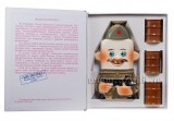 Футляр сувенирный Общевоинские уставы вооруженных сил СССР Книга фляга 3 рюмки